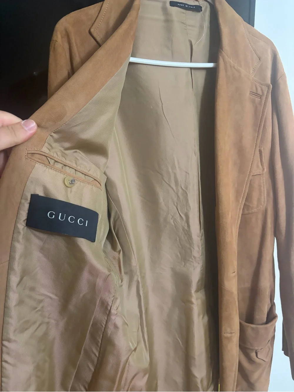 Gucci Brown Suede Sport Coat